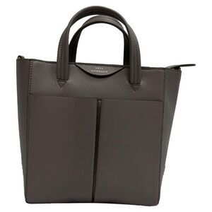 Anya Hindmarch Mini Nevis Tote Bag in Grey Calfskin Leather